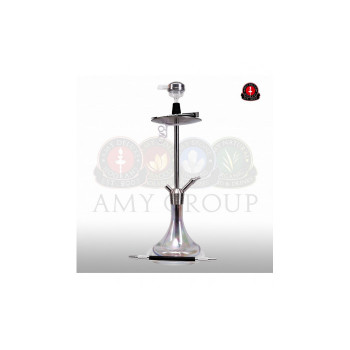 Кальян AMY Deluxe — Stick Steel «SS09» Blue - 75 см