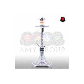 Кальян AMY Deluxe — Style Steel «SS02» Crystal - 80 см
