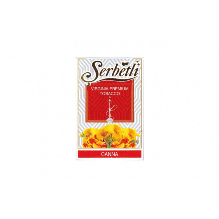 Табак для кальяна Serbetli Canna (Цветок Канна) 50 гр.