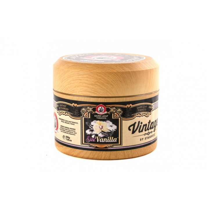 Табак для кальяна Starbuzz Vintage Dark Vanilla (Ваниль) 200 гр.