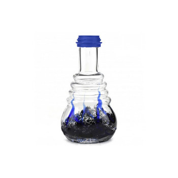 Колба для кальяна Amy Deluxe 630/043 Black Blue клик
