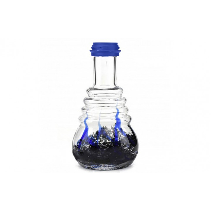 Колба для кальяна Amy Deluxe 630/043 Black Blue клик