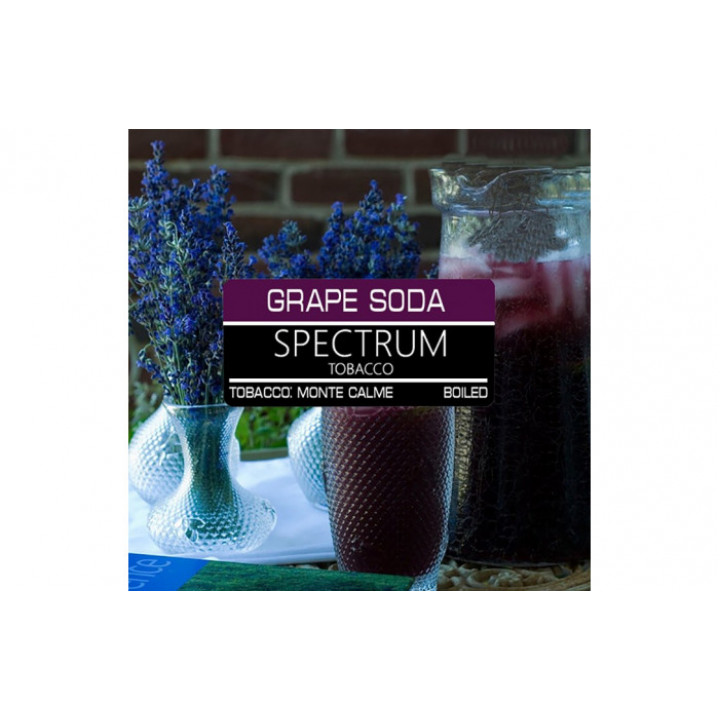 Табак для кальяна Spectrum HARD Line Grape Soda (Виноградная газировка) 100г