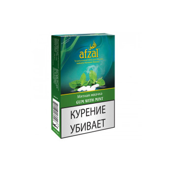 Табак для кальяна Afzal Gum with Mint (Жвачка с мятой) 50 гр.