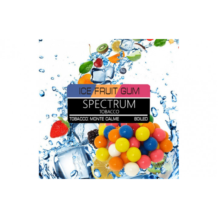 Табак для кальяна Spectrum HARD Line Ice Fruit Gum (Фруктовая жвачка) 100г