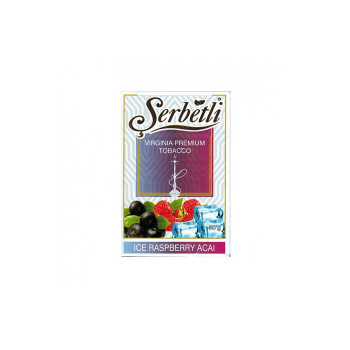 Табак для кальяна Serbetli Ice Raspberry Acai (Лед Малина Асаи)  50 гр.
