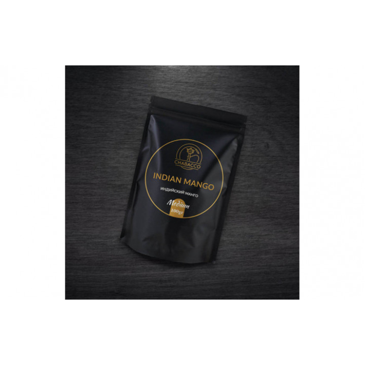 Табак для кальяна Chabacco MEDIUM Indian Mango (Индийское Манго) 50г