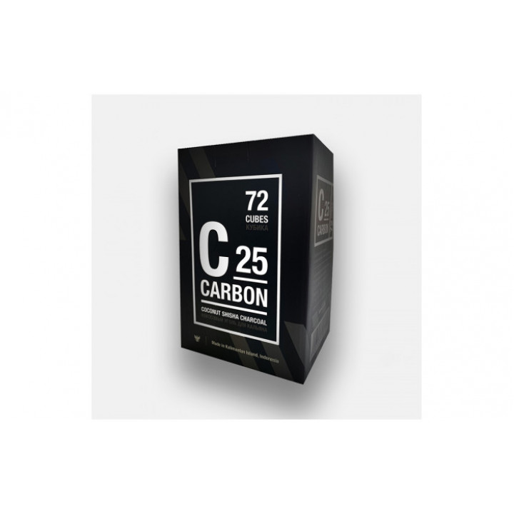 Уголь Carbon 72шт 25мм