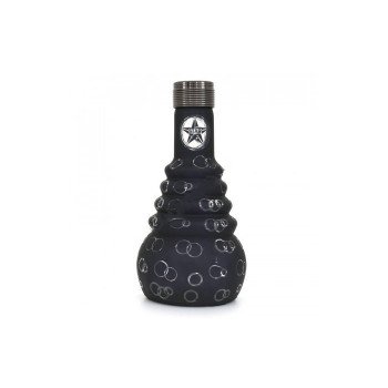 Колба для кальяна Amy 640 Black 4 Stars резьба