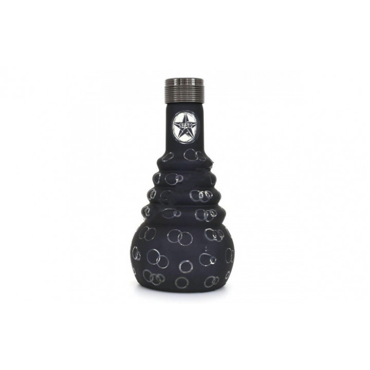 Колба для кальяна Amy 640 Black 4 Stars резьба
