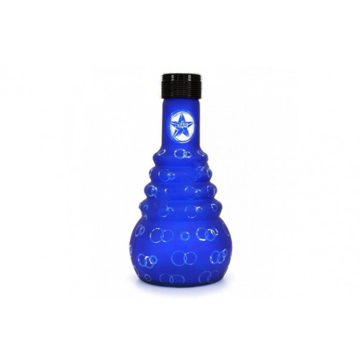 Колба для кальяна Amy 640 Blue 4 Stars резьба