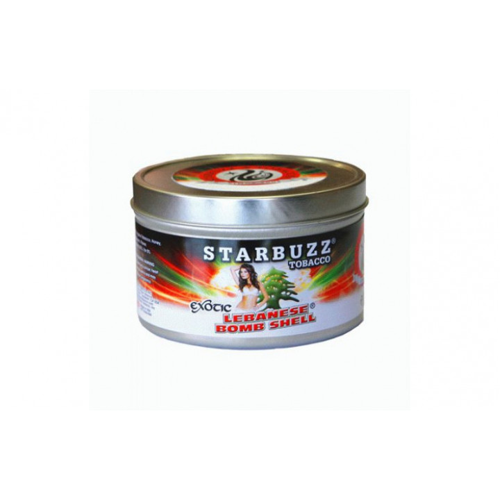 Табак для кальяна Starbuzz Lebanese bomb shell (Пихта) 250 гр.