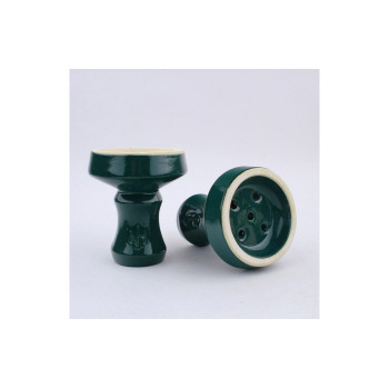 Чаша для кальяна NJN Hookah Piro Glaze Зеленая глазурь