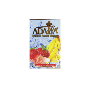 Табак для кальяна Adalya Strawberry Banana Ice (Лед клубника банан) 50 гр