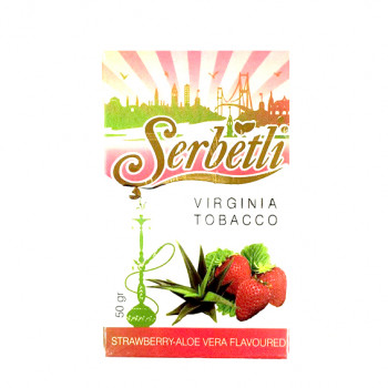 Табак Serbetli – Strawberry Aloe Vera (Клубника с алое вера)  50 гр.