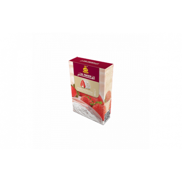 Табак для кальяна Al Fakher (Клубника со сливками) 50 гр