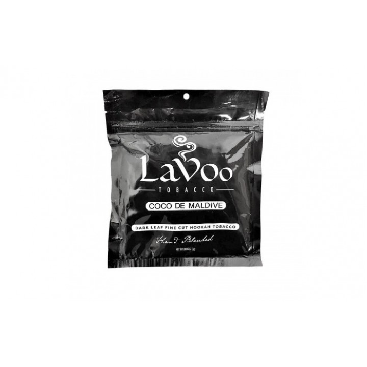 Табак для кальяна Lavoo Black Coco de Maldive (Кокос) 200 гр.
