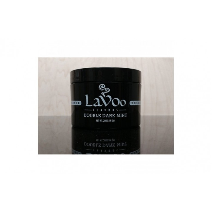 Табак для кальяна Lavoo Black Double Dark Mint (Двойная мята) 200 гр.