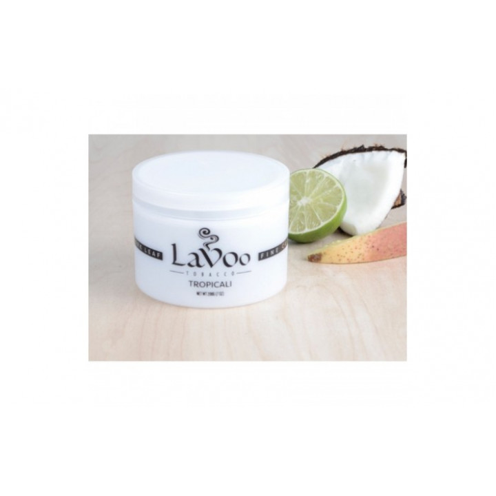 Табак для кальяна Lavoo White Tropicali (Ананасовая дыня, лайм, кокос) 200 гр.