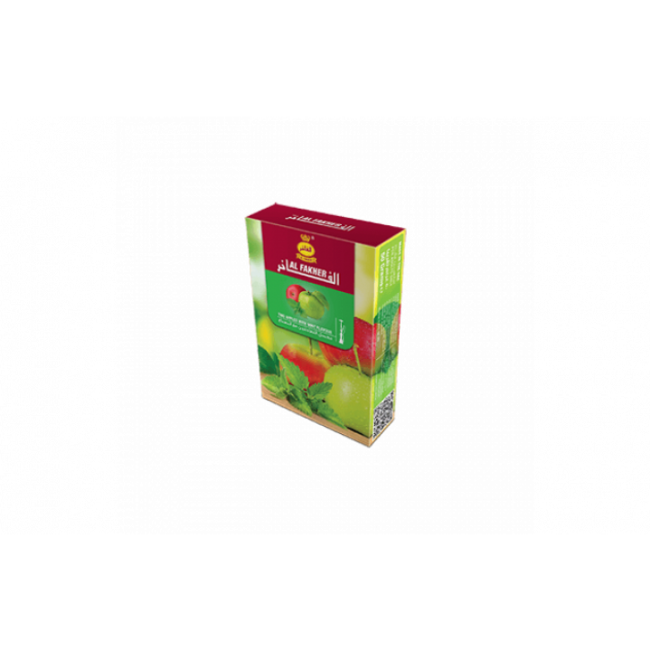 Табак для кальяна Al Fakher (2 яблока с мятой) 50 гр.