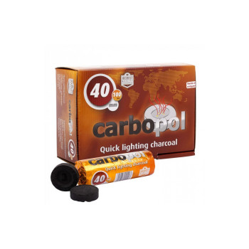 Уголь саморазжигающийся для кальяна Carbopol - 40мм