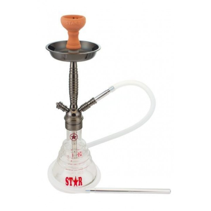 Кальян ЭМИ ДЕЛЮКС 4-STAR 410 WHITE MATTE 46см AMY Deluxe