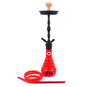 Кальян ЭМИ ДЕЛЮКС 4-Star 630 RED BLACK 72см AMY Deluxe