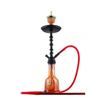 Кальян ЭМИ ДЕЛЮКС 043 RED BLACK 72см AMY Deluxe