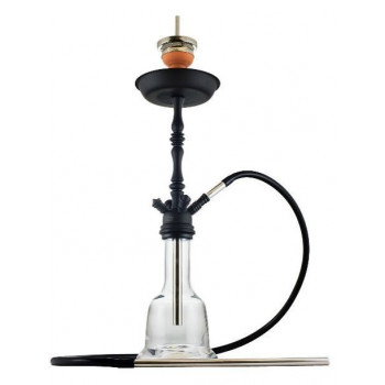 Кальян ЭМИ ДЕЛЮКС 043 BLACK SILVER 72см AMY Deluxe