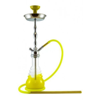 Кальян ЭМИ ДЕЛЮКС 002 YELLOW SILVER 72см AMY Deluxe