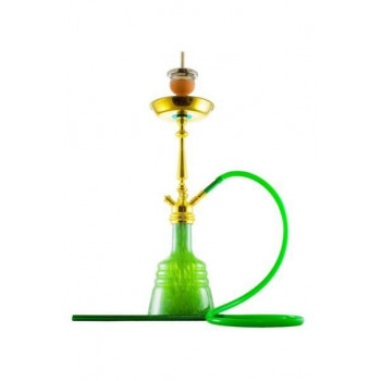 Кальян ЭМИ ДЕЛЮКС PRINCESA 021 GREEN GOLD 79см AMY Deluxe