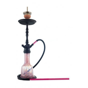 Кальян ЭМИ ДЕЛЮКС 043 PINK BLACK 72см AMY Deluxe