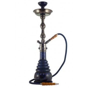 Кальян ЭМИ ДЕЛЮКС 037 DARKBLUE MATTE 72см AMY Deluxe
