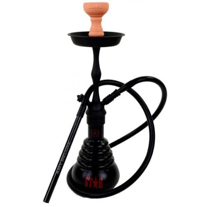 Кальян ЭМИ ДЕЛЮКС 4-Star 440 BLACK 46см AMY Deluxe