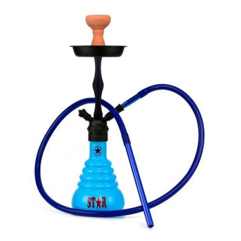 Кальян ЭМИ ДЕЛЮКС 4-STAR 440 BLUE BLACK 46см AMY Deluxe