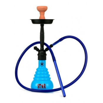 Кальян ЭМИ ДЕЛЮКС 4-STAR 410 BLUE BLACK 46см AMY Deluxe