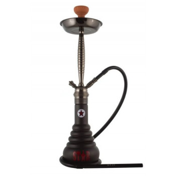 Кальян ЭМИ ДЕЛЮКС 4-STAR 610 BLACK MATTE 72см AMY Deluxe