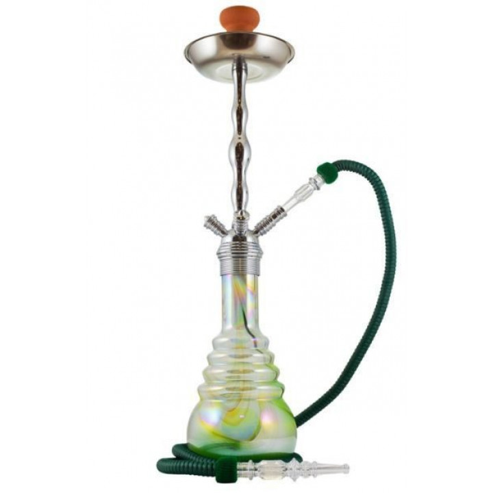 Кальян  МЭДЖИК SILVER MIRROR GREEN 70см Magix