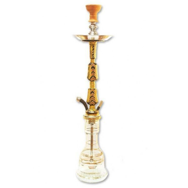 Кальян КХАЛИЛ МАМУН DOUBLE KAMANJA GOLD BLACK 82см Khalil MAMOON