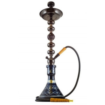 Кальян PHARAON PREMIUM M122 BLACK SILVER 77см Фараон