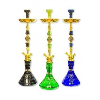Кальян PHARAON PREMIUM X1003 BLUE GOLD 74см Фараон