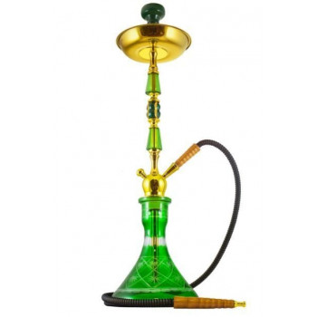 Кальян PHARAON PREMIUM X1008 GREEN GOLD 73см Фараон
