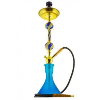 Кальян PHARAON PREMIUM X170 BLUE GOLD 78см Фараон