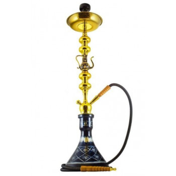 Кальян PHARAON PREMIUM M148 BLACK GOLD 81см Фараон