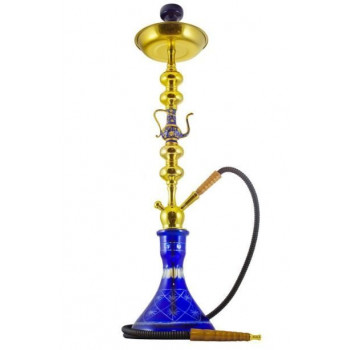 Кальян PHARAON PREMIUM M148 BLUE GOLD 81см Фараон