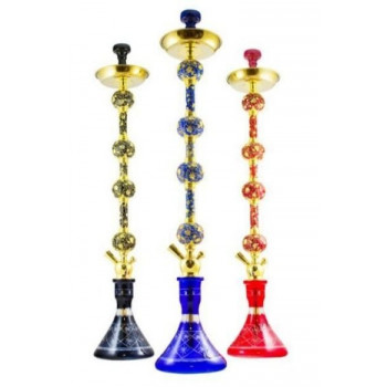 Кальян PHARAON PREMIUM X118 GOLD BLUE 102см Фараон