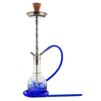 Кальян PHARAON 2012-1 SILVER BLUE 75см Фараон