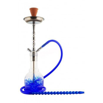 Кальян PHARAON 2013-1 SILVER BLUE 69см Фараон