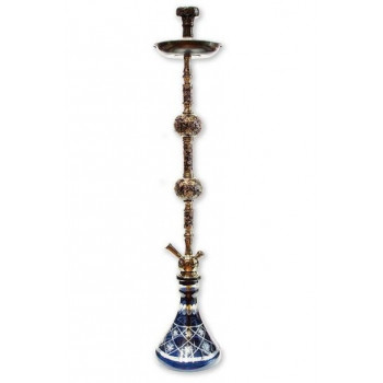Кальян PHARAON PREMIUM X114-1 BLACK SILVER 97см Фараон