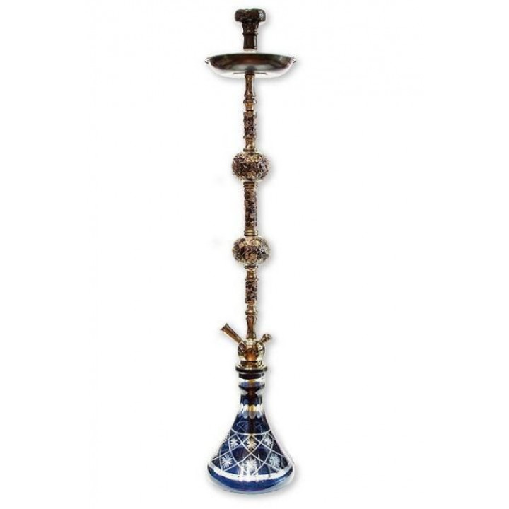 Кальян PHARAON PREMIUM X114-1 BLACK SILVER 97см Фараон